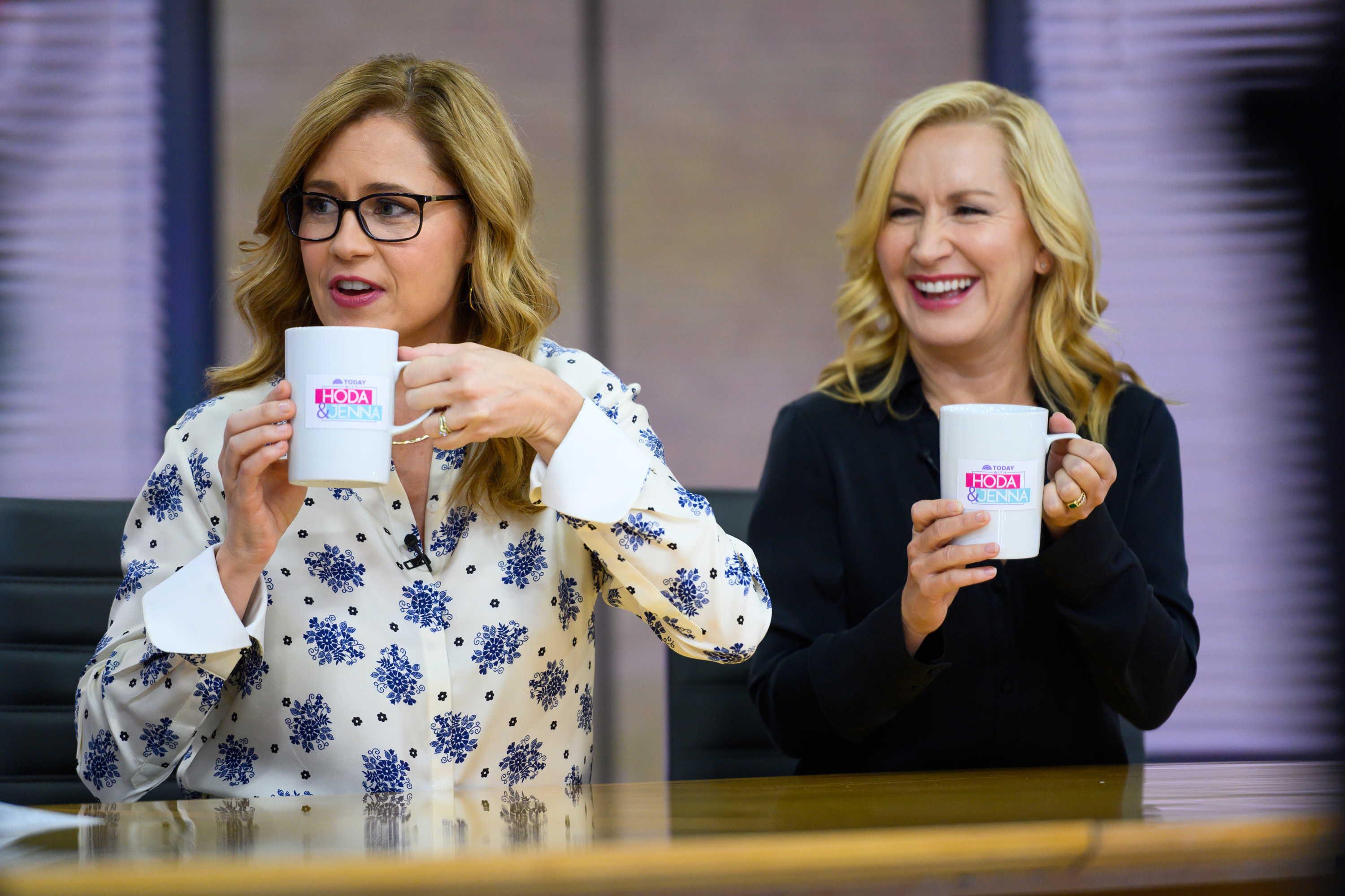 Jenna Fischer and Angela Kinsey on the TODAY Show