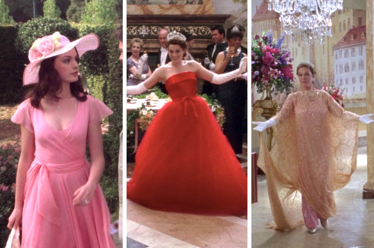 Three looks from &quot;The Princess Diaries 2 Royal Engagement&quot;