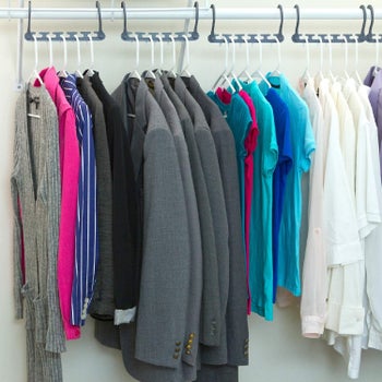 Product in use in closet
