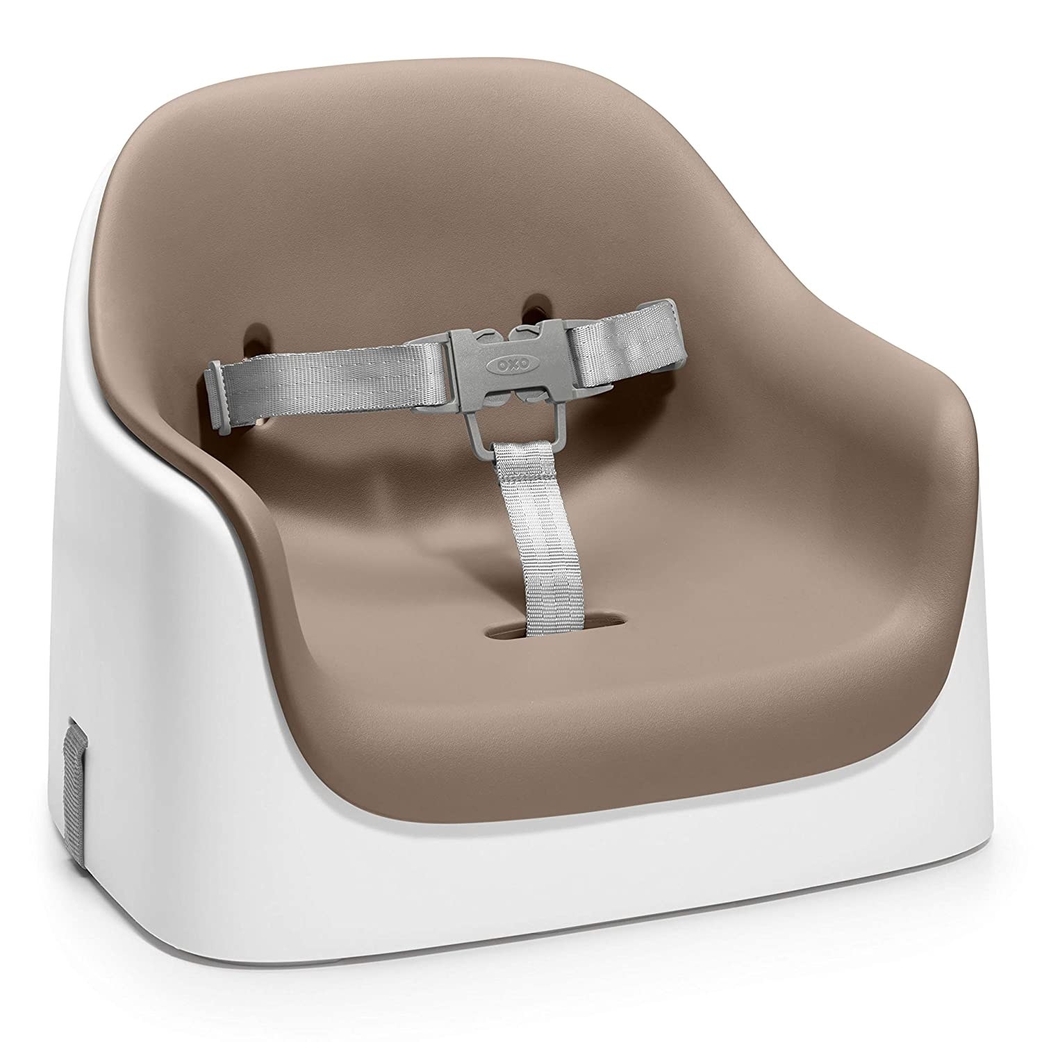 Booster seat with removable cover and buckles 