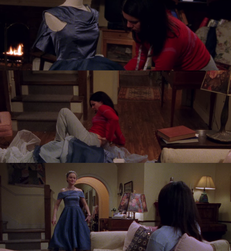 Lauren Graham as Lorelai Gilmore and Alexis Bledel as Rory Gilmore in the show &quot;Gilmore Girls.&quot;