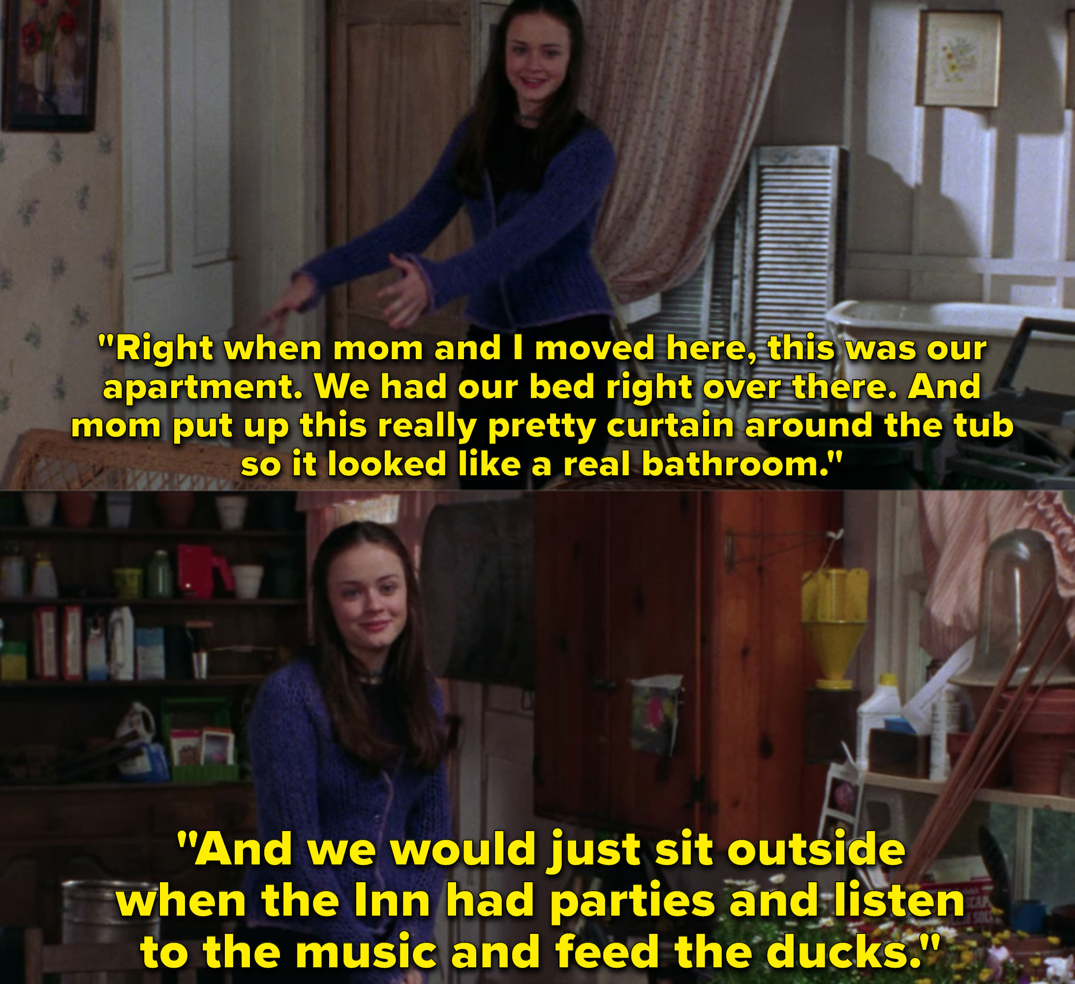 Alexis Bledel as Rory Gilmore in the show &quot;Gilmore Girls.&quot;