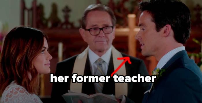 "Pretty Little Liars" Ezra and Aria wedding