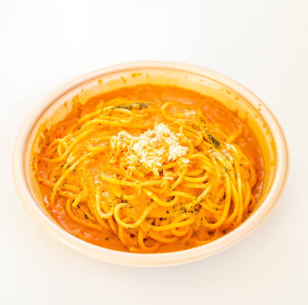 ズ ズワイガニがのってる セブンの 537円パスタ が贅沢すぎるよ ズ ズワイガニがのってる セブンの 537円パスタ が贅沢すぎるよ