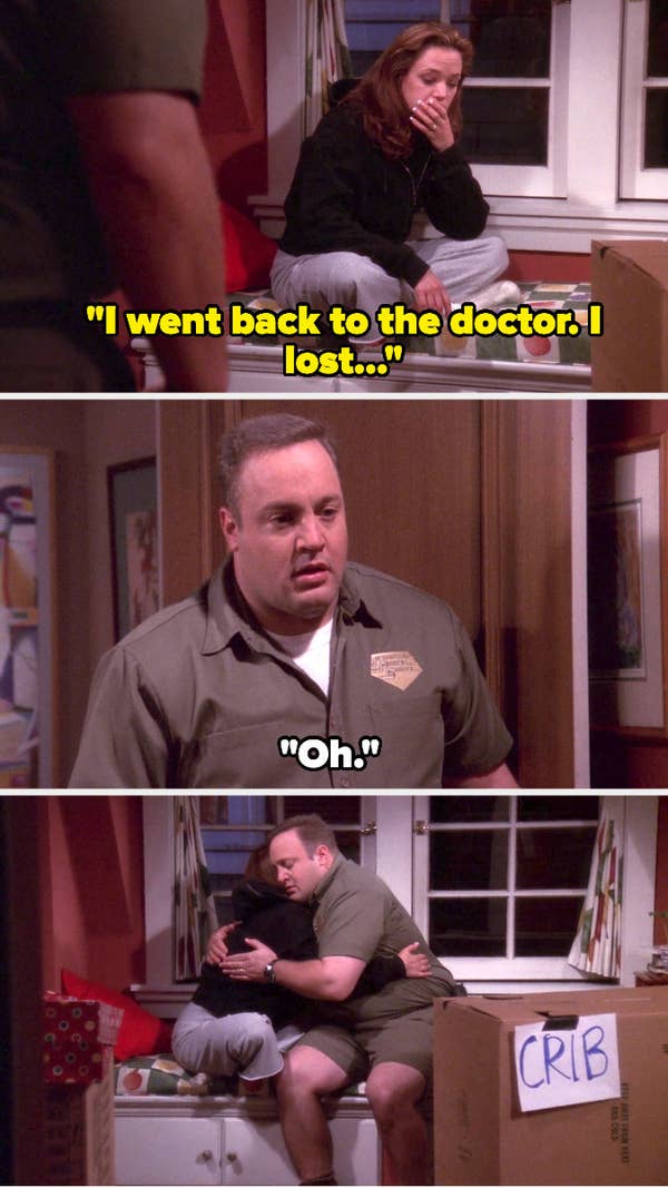 Scenes That Are So Sad That Nobody Talks About Them 7 Carrie losing her baby in King of Queens