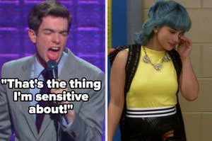 John Mulaney: "That's the thing I'm sensitive about" alongside Lola from "Degrassi" crying