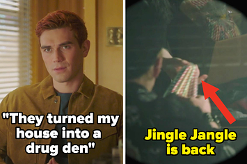 Archie's house is a drug den side by side with jingle jangle