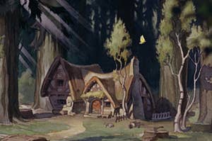 snow white's cottage