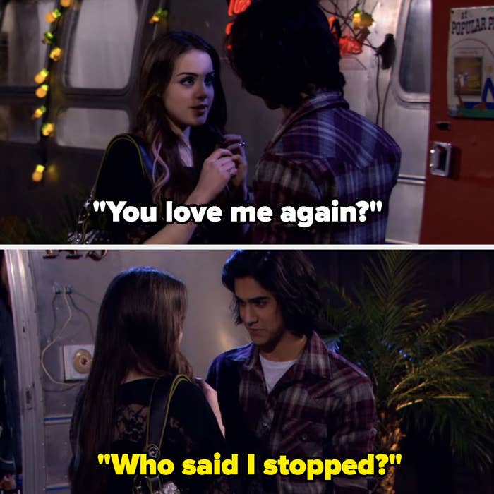 Jade: &quot;You love me again?&quot; Beck: &quot;Who said I stopped?&quot;