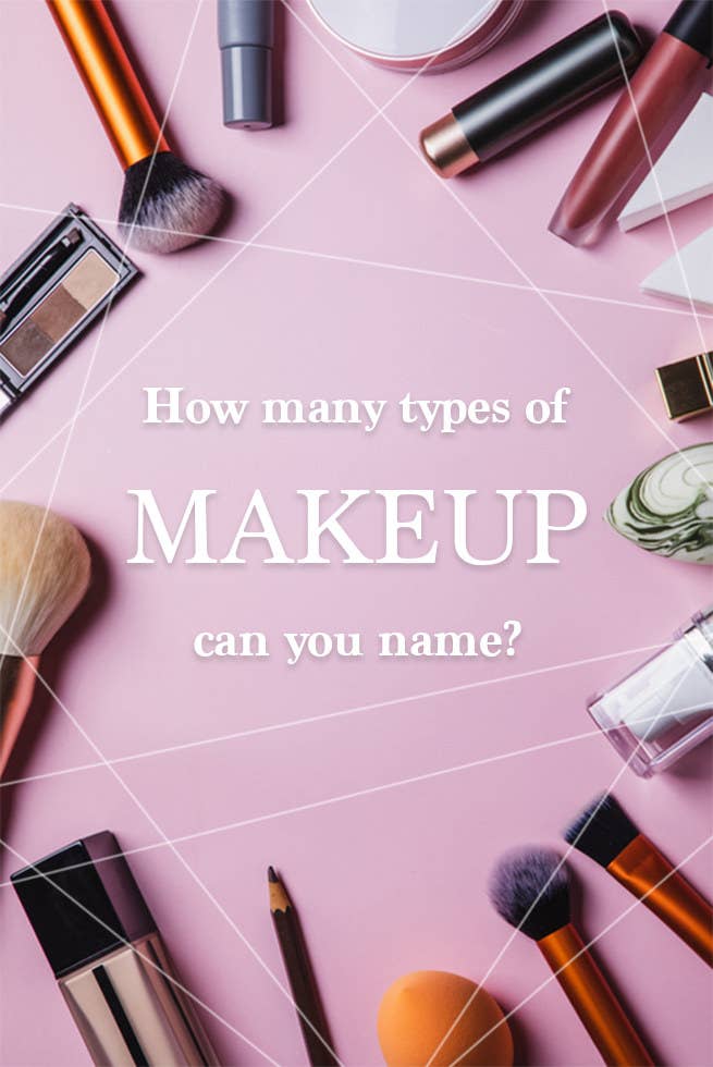 How many types of makeup can you name?