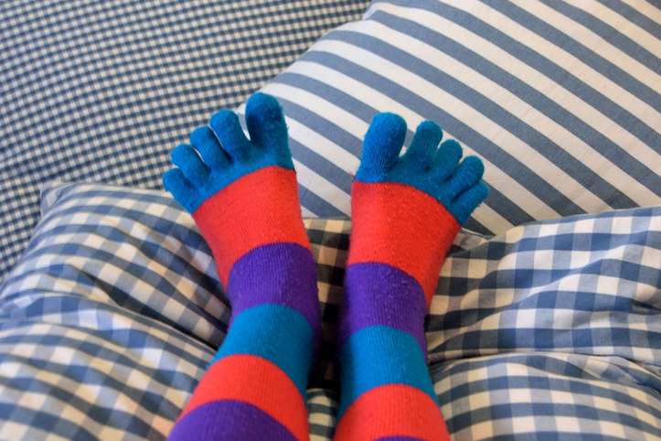 Wearing Socks To Bed Makes You Fall Asleep Faster