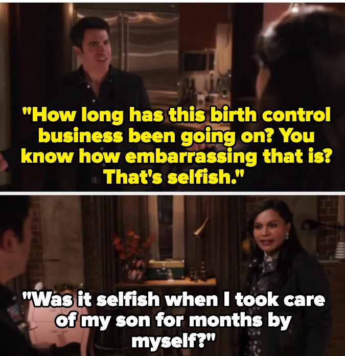 Mindy and Danny arguing