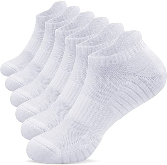 the six-pack of white socks