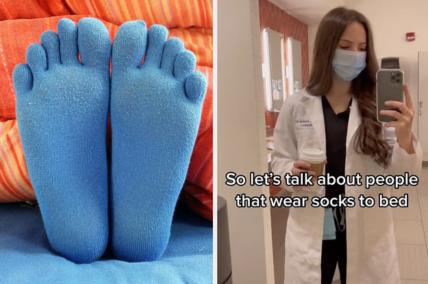 This Doctor Went Wildly Viral For Explaining Why You Should Wear Socks To Bed