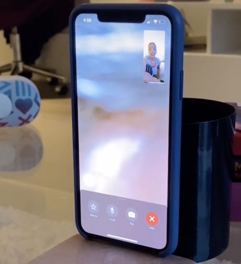 Joan&#x27;s phone is just a blurry screen