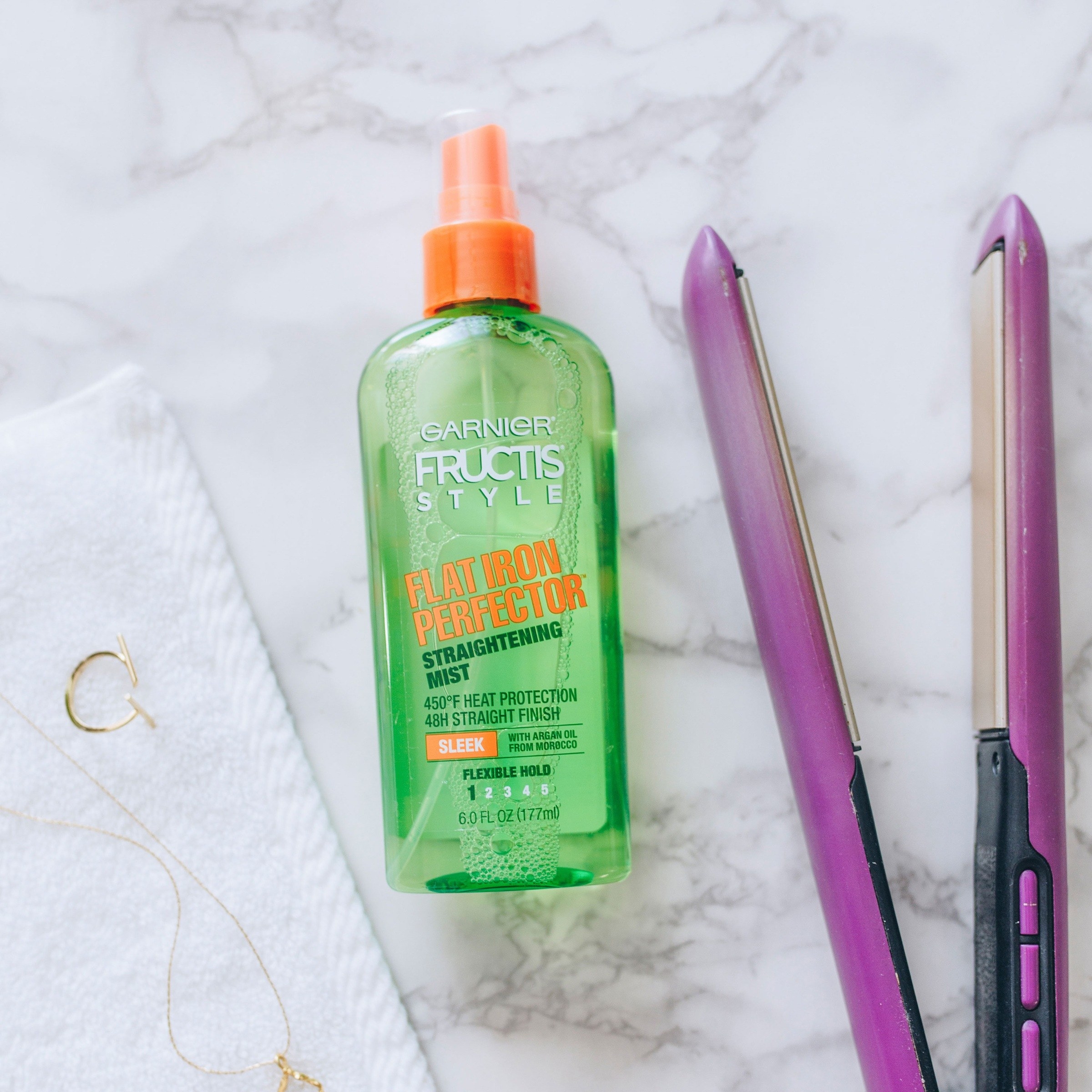 Garnier Fructis Sleek &amp;amp; Shine Flat Iron Perfector Straightening Mist