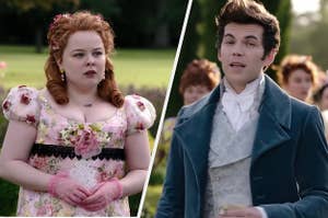 Penelope and Colin in Bridgerton