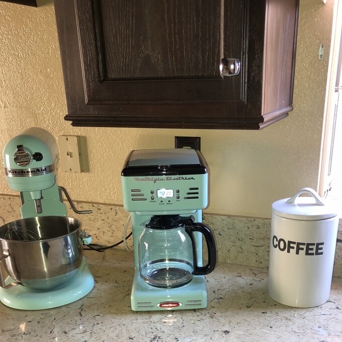 Review photo of the aqua coffee maker