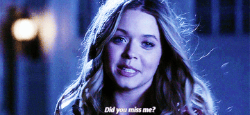 Alison: &quot;Did you miss me?&quot;