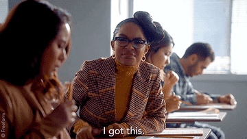 Zoey from &quot;Grown-ish&quot; saying &quot;i got this&quot;