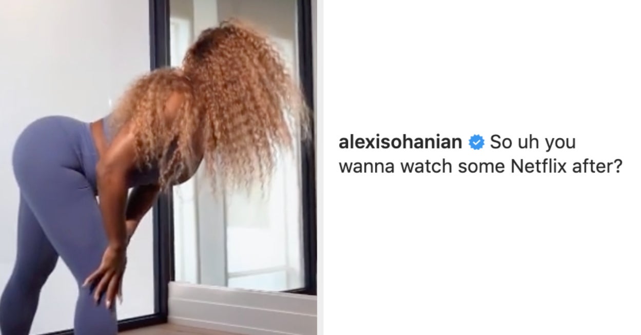 Alexis Ohanian made a cheeky comment on Serena’s Instagram