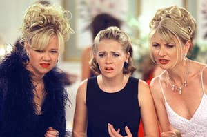 Sabrina and her aunts confused about some mortal conundrum 