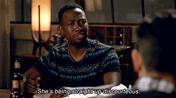 Winston says &quot;she&#x27;s being straight up discourteous&quot; on New Girl