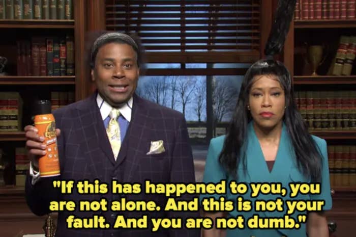 Scene from Saturday Night Live skit