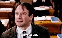 Robin Williams in &quot;Dead Poets Society&quot;