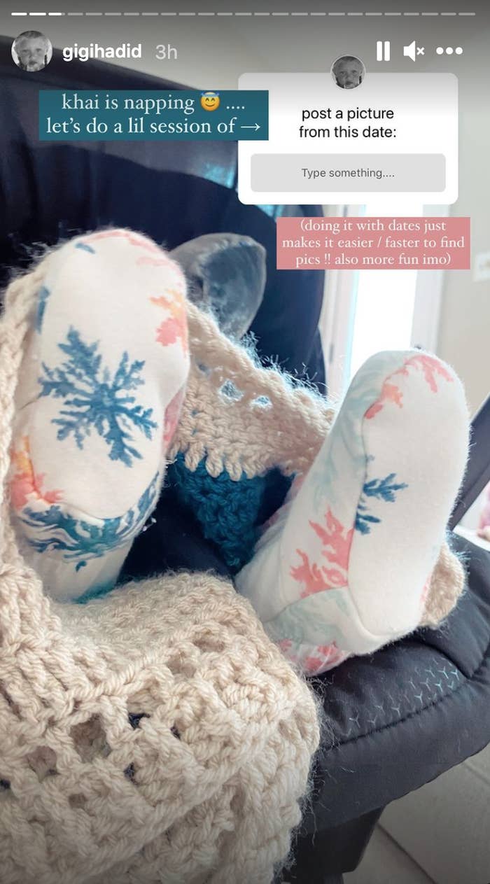 Gigi Hadid Shares Sweet New Photo of Daughter Khai's Tiny Toes
