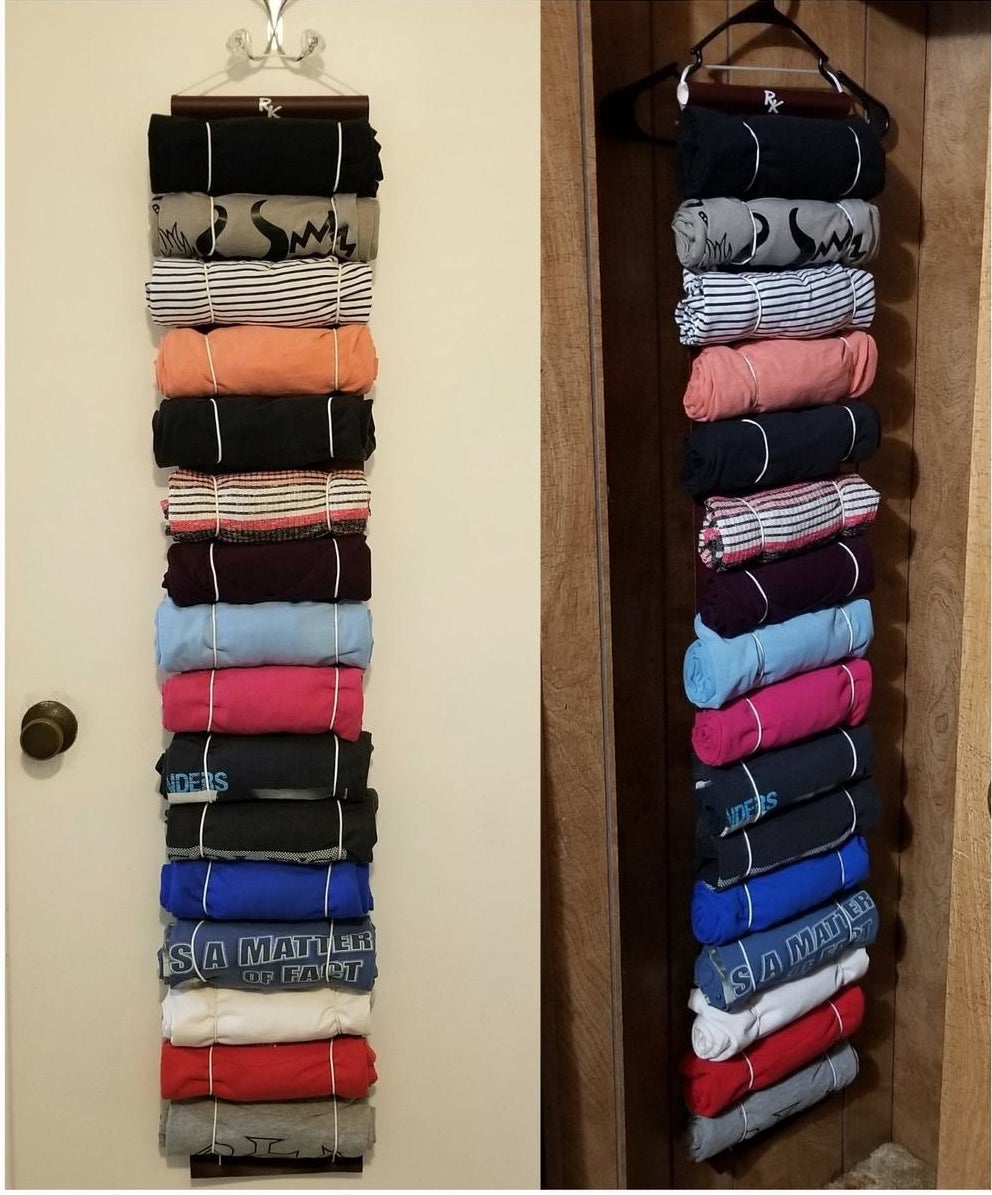 The 16 roll storage hanger