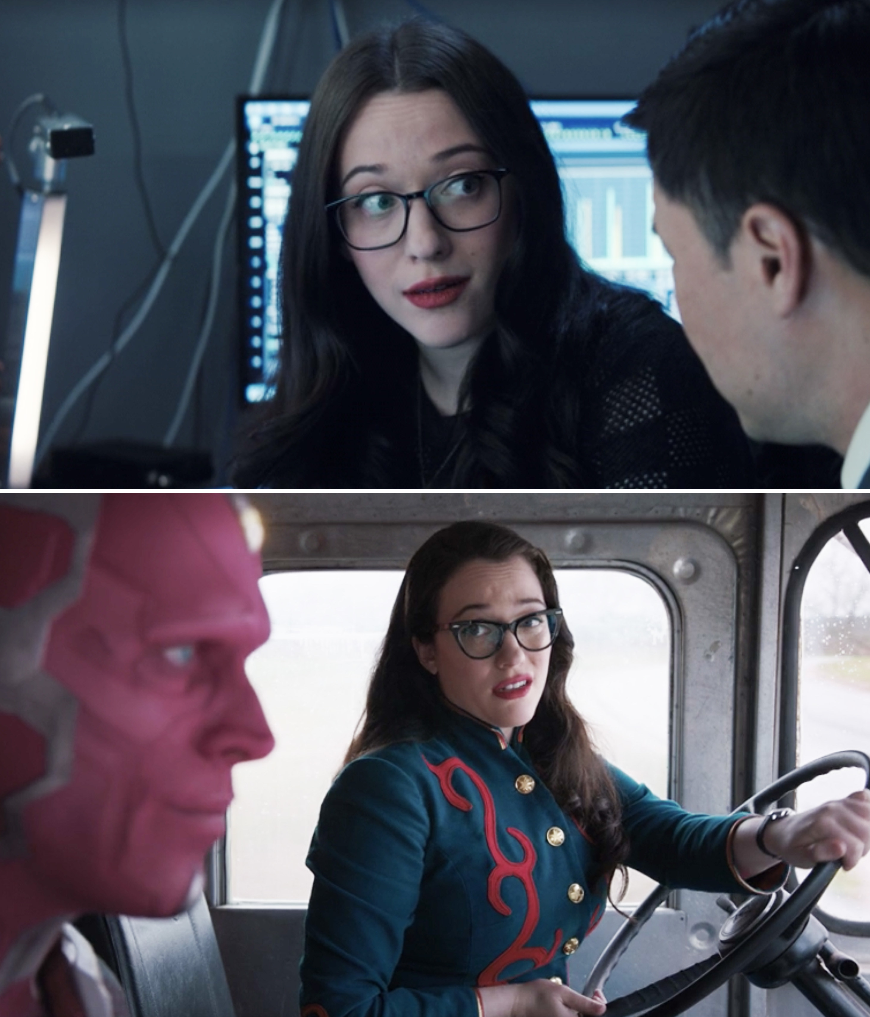 Kat Dennings as Darcy Lewis in Episode 4 and Episode 7 of &quot;WandaVision&quot; 