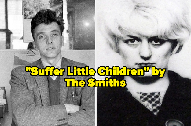 Ian brady and myra hindley with the text
