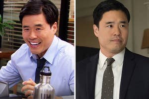 Randall Park as Asian Jim from The Office and then as Jimmy Woo in the MCU