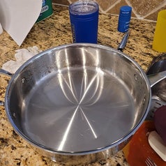 a clean pan