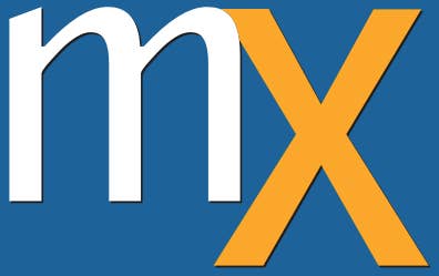 The mX logo