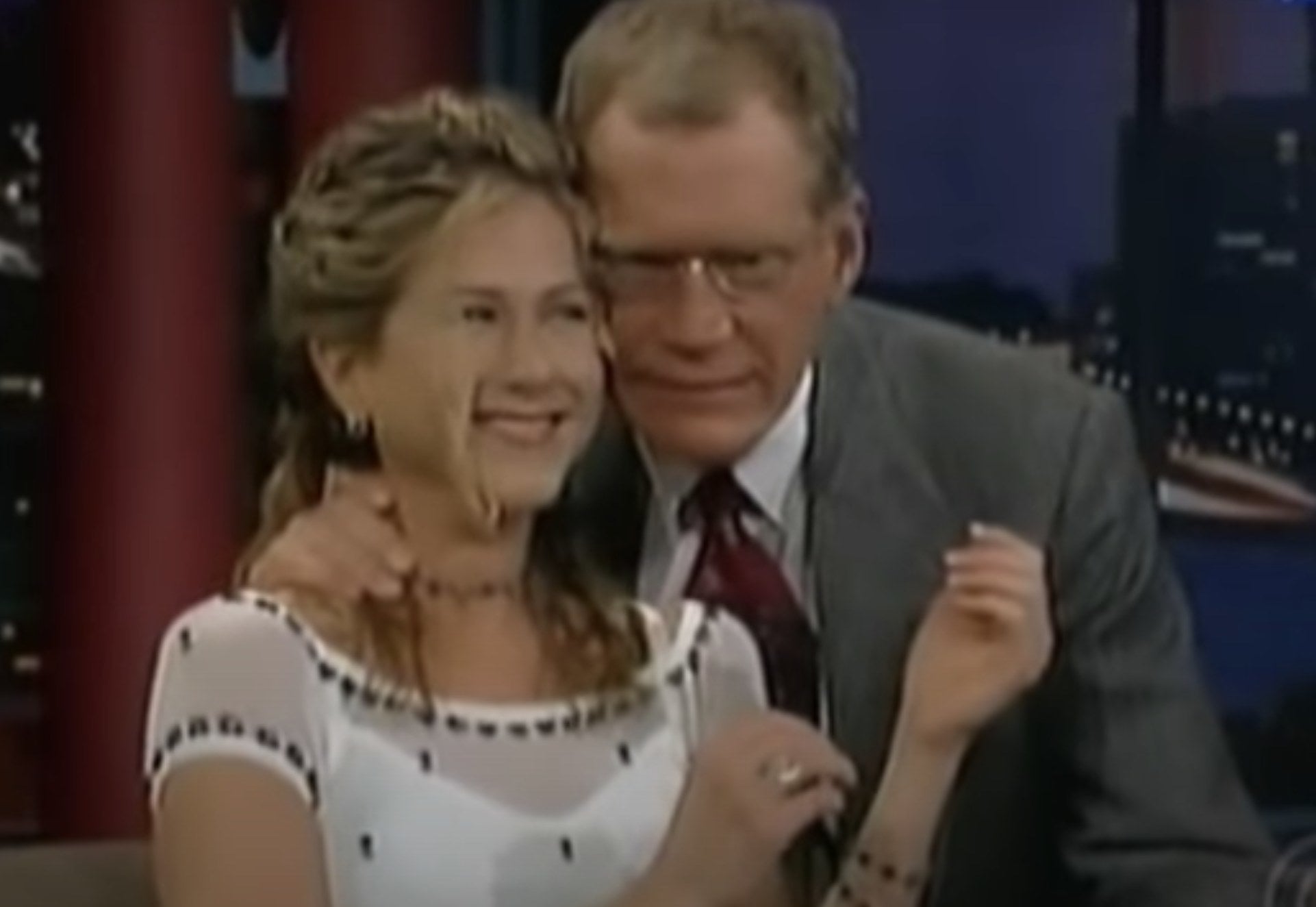 Resurfaced David Letterman Jennifer Aniston Interview