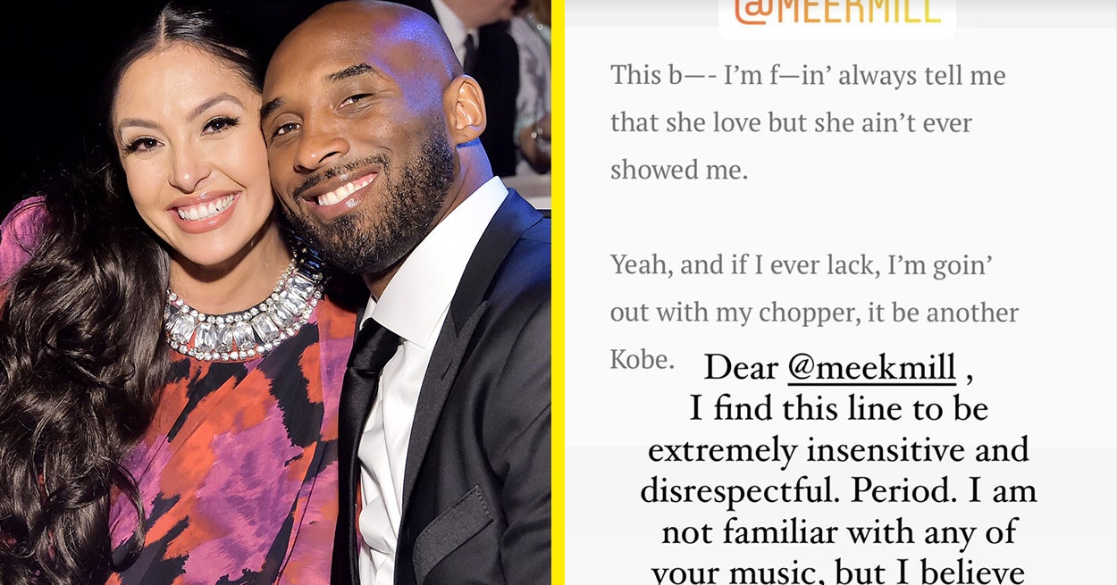 Vanessa Bryant calls out Meek Mill’s ‘disrespectful’ Kobe Bryant Lyric
