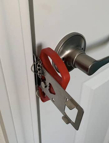 lock on door