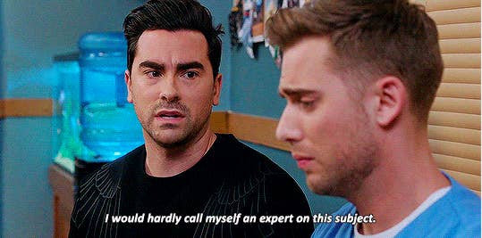 "I would hardly call myself an expert on the subject"