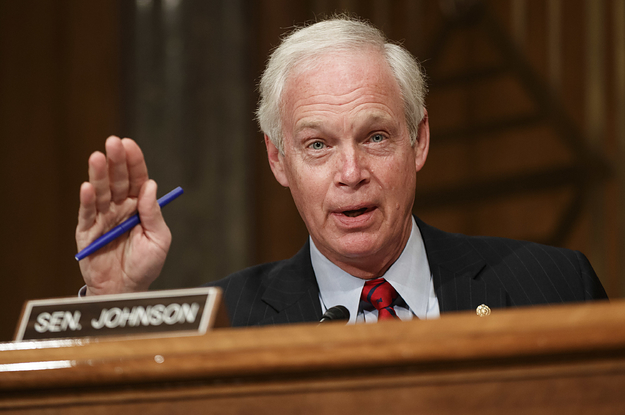 Sen. Ron Johnson Said “Fake” Trump Supporters Started The Capitol Riots