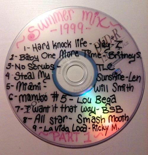 burned cd