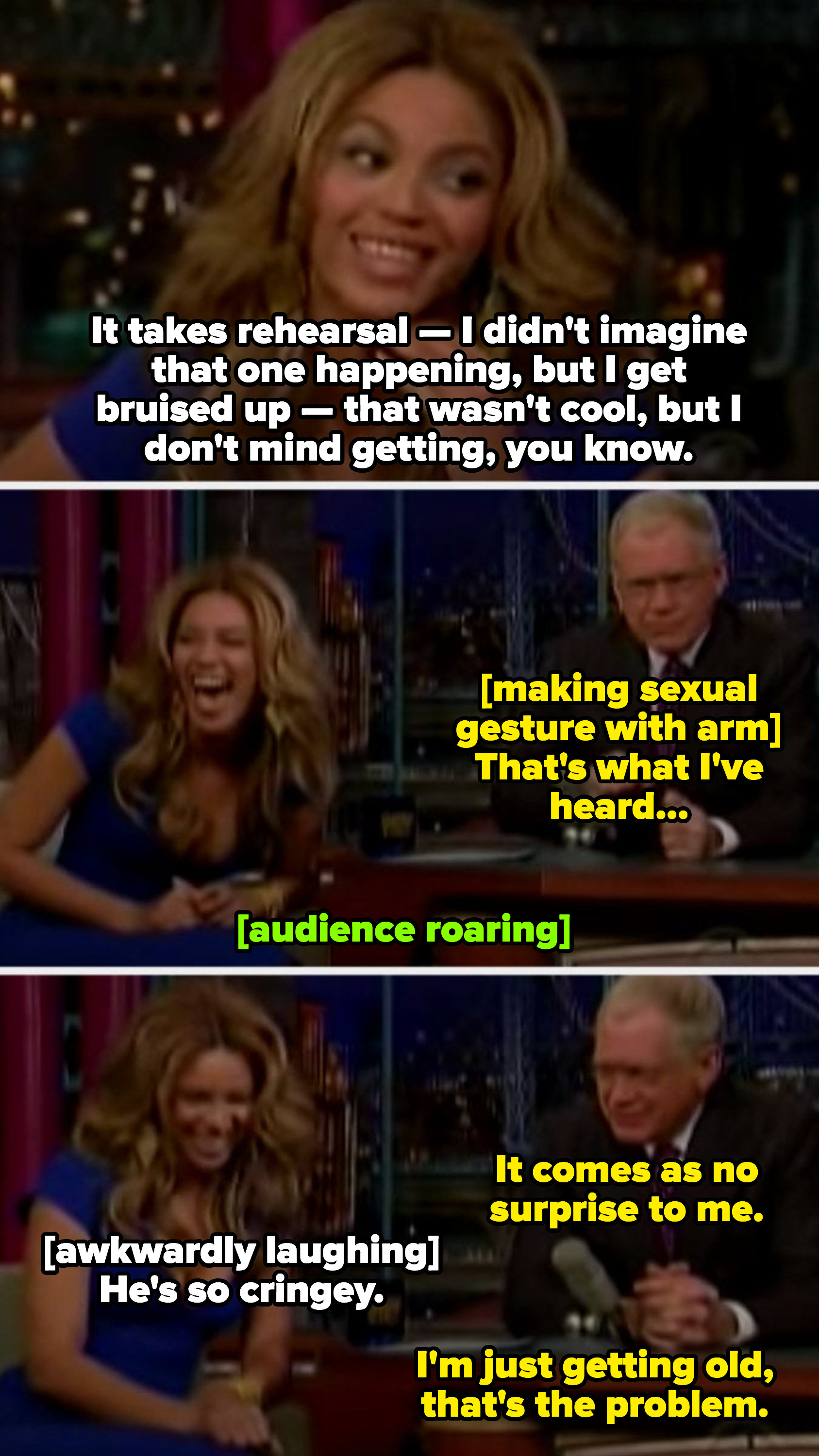 15 Moments David Letterman Mistreated Famous Women