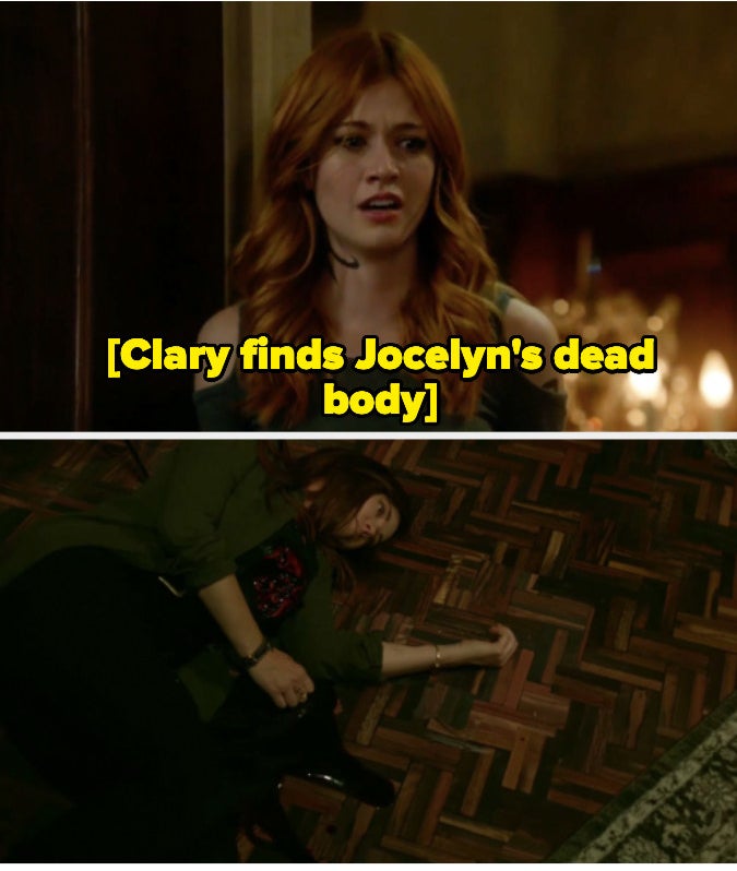 Clary finds Jocelyn&#x27;s body