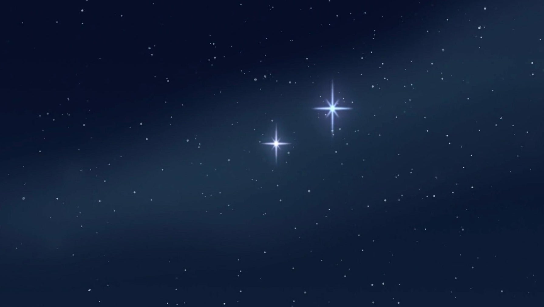 scene where Ray's star appears next to Evangeline's