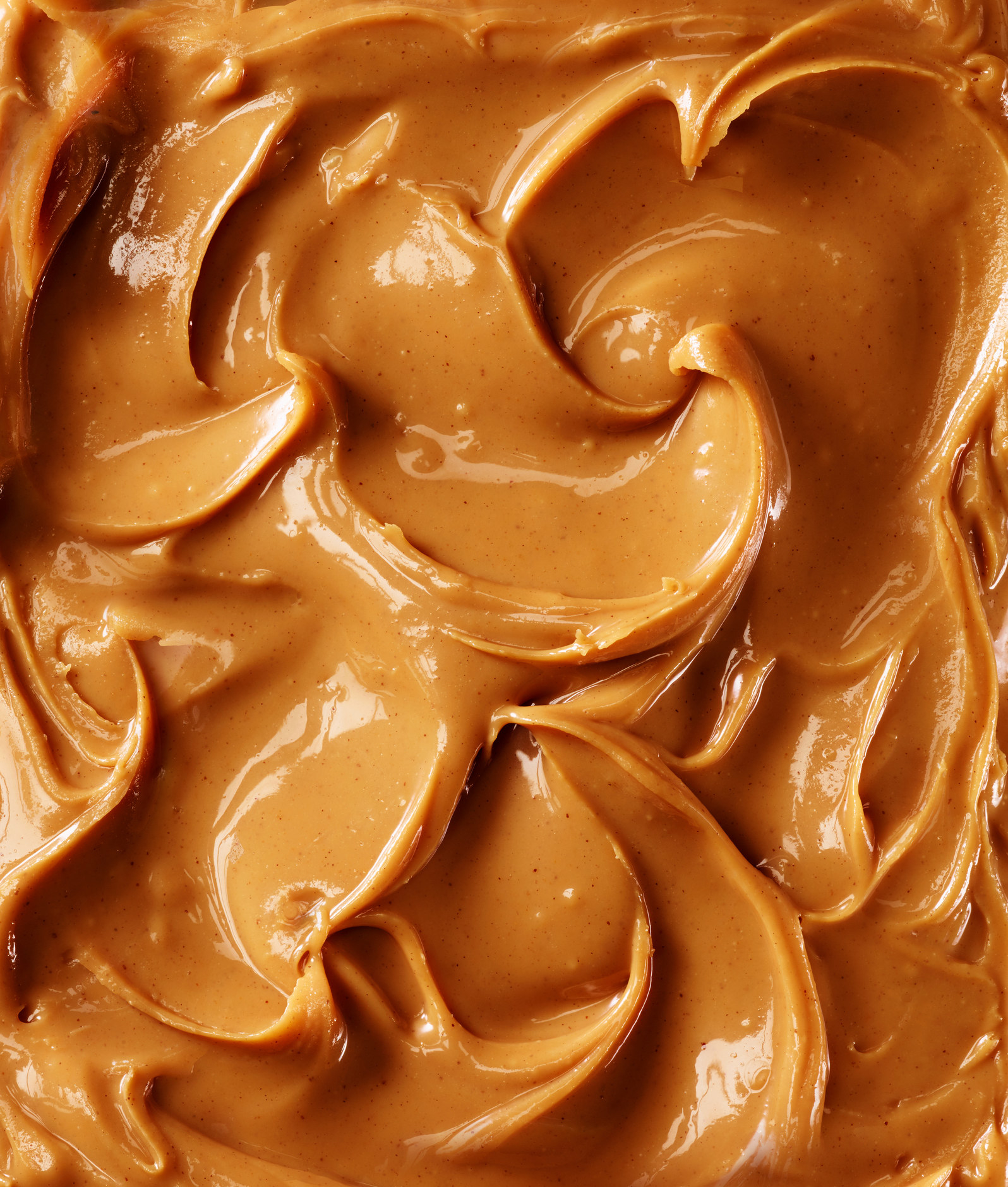 Peanut butter close up