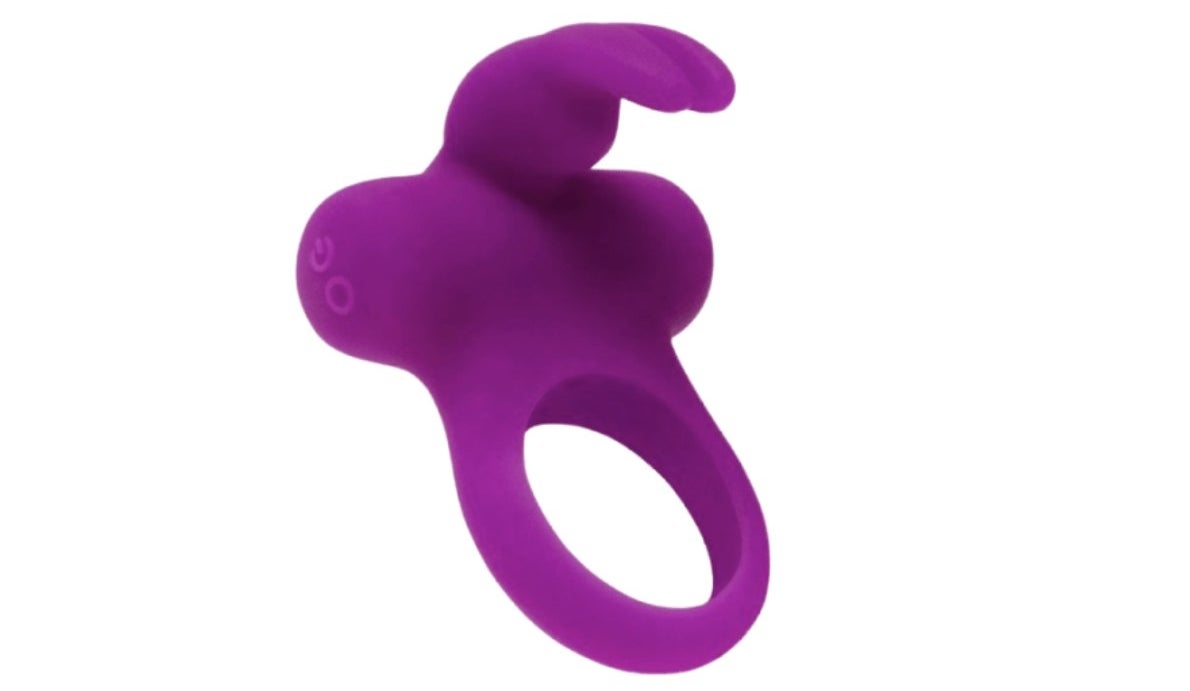 A Bunny vibrator cock ring