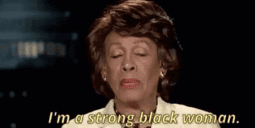 Maxine Waters saying, &quot;I cannot be intimidated, I cannot be undermined.&quot;