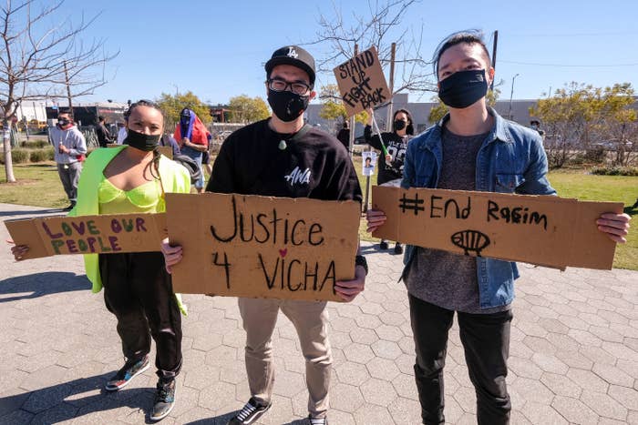 Asian American Protesters 