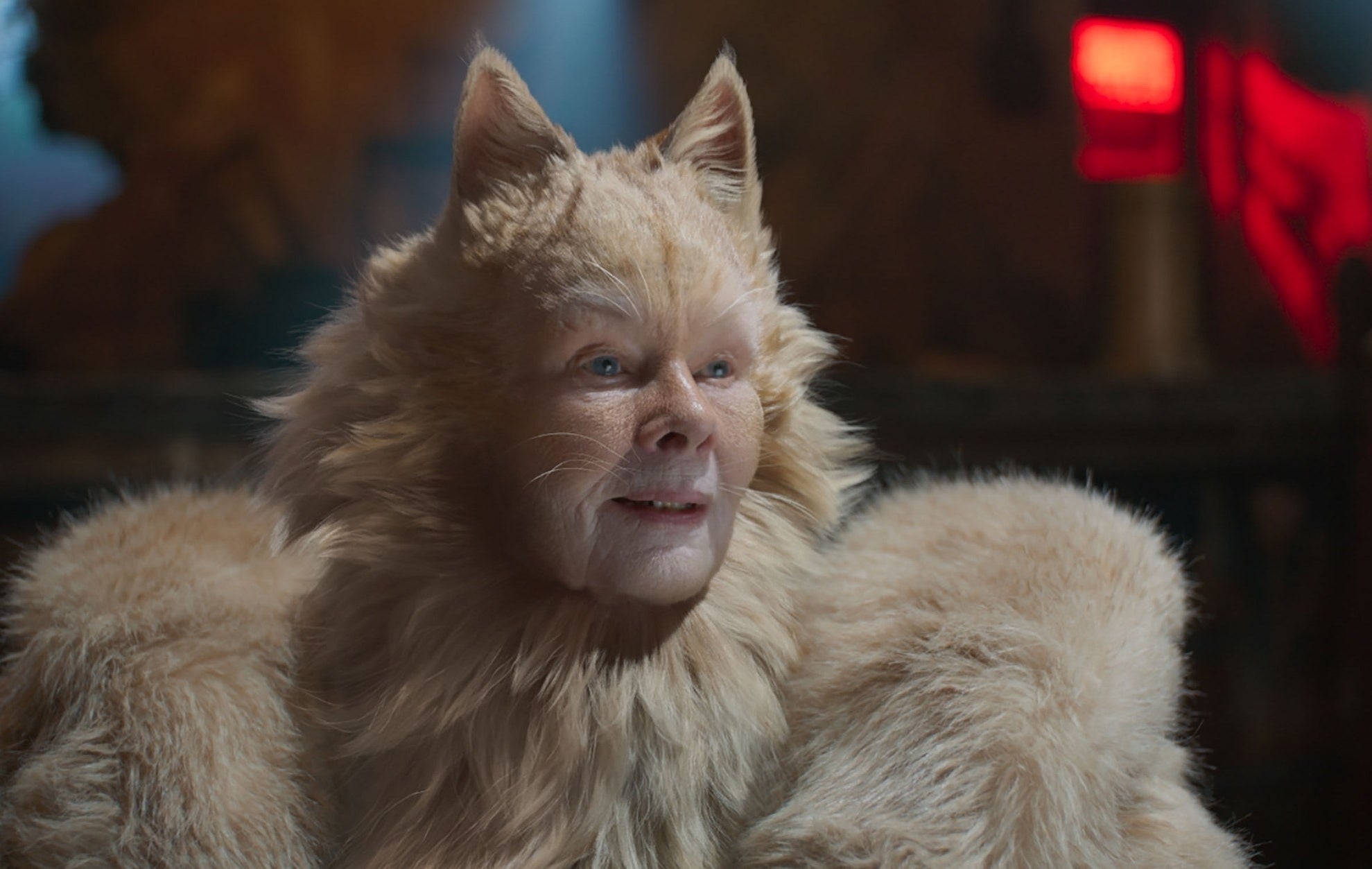 Judi Dench as Old Deuteronomy in &quot;Cats&quot;